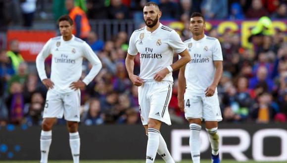 Los malos resultados del Real Madrid en la temporada 2018-19 empezaron a generar problemas. Salvo tres jugadores, toda la plantilla merengue se depreció significativamente (Foto: agencias)