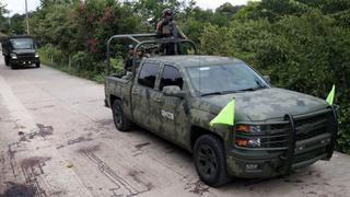 México: balacera entre militares y sicarios deja siete muertos