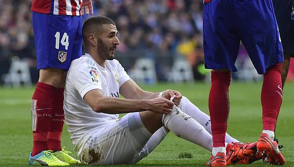 Real Madrid: Karim Benzema sería baja por tres semanas