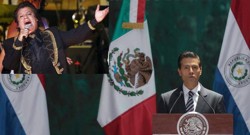 Enrique Peña Nieto se refirió al fallecimiento de Juan Gabriel. (Foto: EFE)