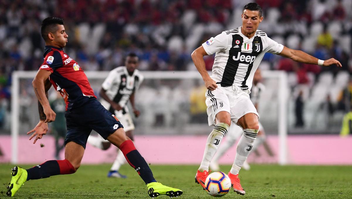 Juventus empató 1-1 ante Genoa por la Serie A con gol de Cristiano Ronaldo | VIDEO. (Foto: AFP)