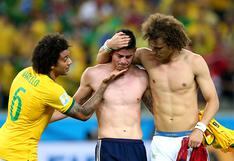 James Rodríguez reveló qué le dijo David Luiz en Brasil 2014
