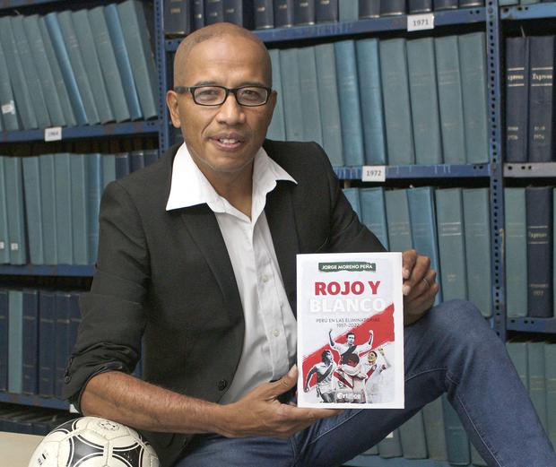 Jorge Moreno, periodista y ahora autor de este libro, indispensable para las bibliotecas de los futboleros. FOTO: Difusión.