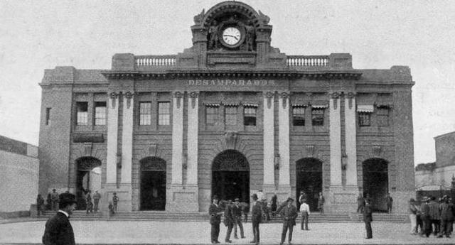 El 22 de setiembre de 1912 fue inaugurada la Estación Desamparados en Lima.(Foto: Casa de la Literatura Peruana)