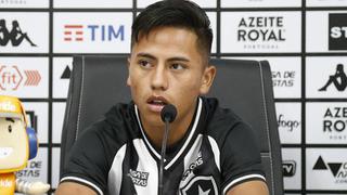 Alexander Lecaros: “Desearía continuar en Botafogo, el fútbol peruano sería mi última opción”