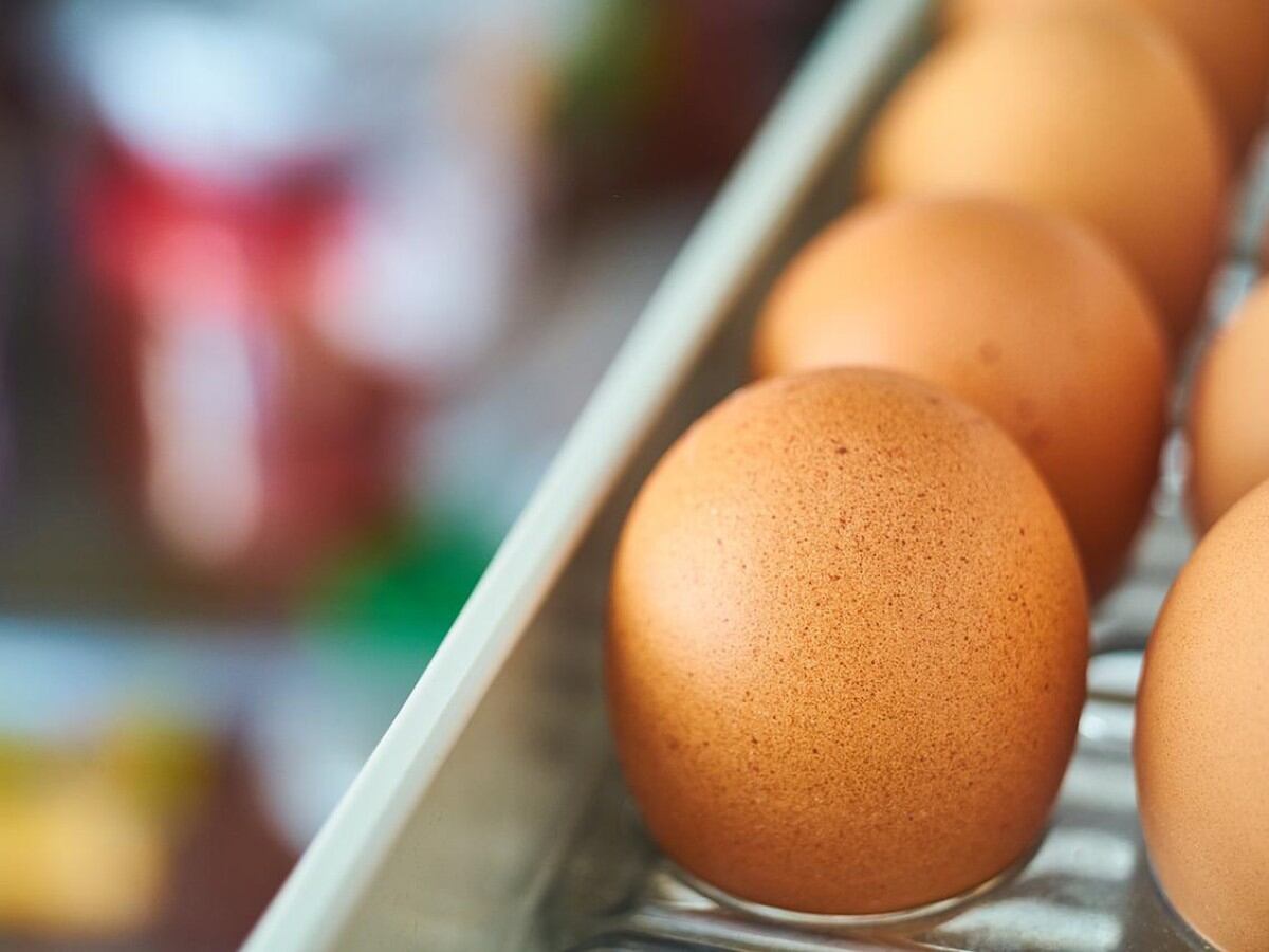 La razón para no guardar los huevos en la puerta del frigorífico
