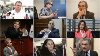 Los ministros que dejaron el Gabinete en el gobierno de PPK