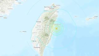Terremoto de magnitud 6,2 sacude Taiwán y deja al menos seis heridos