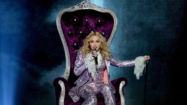 Madonna en los Billboard Music Awards. (Foto: AFP)