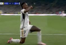 Gol de Vinícius: Real Madrid vence 2-0 a Borussia Dortmund por final de la Champions | VIDEO