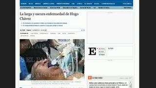 Diario “El País” publicó falsa foto de Hugo Chávez intubado y luego se vio obligado a retirarla