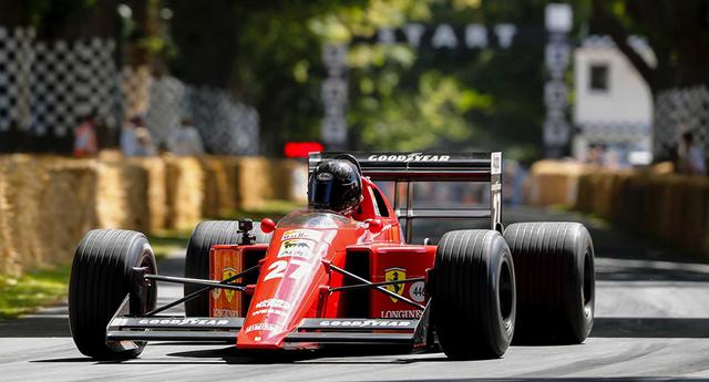 El Ferrari 412 T2 fue conducido por Michael Schumacher en su llegada a la escudería Ferrari. (Fotos: Girardo & Co.).