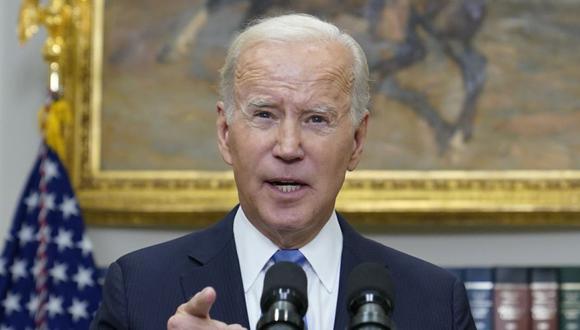 El presidente Joe Biden en la Casa Blanca en Washington.