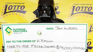 “Darth Vader”: conoce al afortunado que vive en Jamaica y que ganó US$95 millones en la lotería