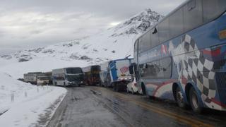 Carretera Central: tránsito fue reabierto luego de nueve horas