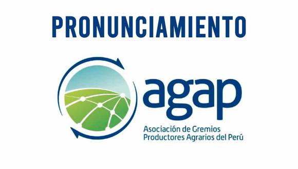 Así como AGAP, la Sociedad Nacional de Industrias (SNI) también publicó un comunicado en sus redes sociales.