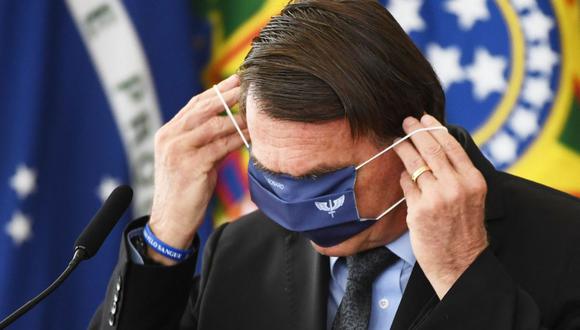 Corte Suprema de Brasil rechaza petición de Jair Bolsonaro para anular los confinamientos en el peor momento de la pandemia de coronavirus. (Foto: EVARISTO SA / AFP).