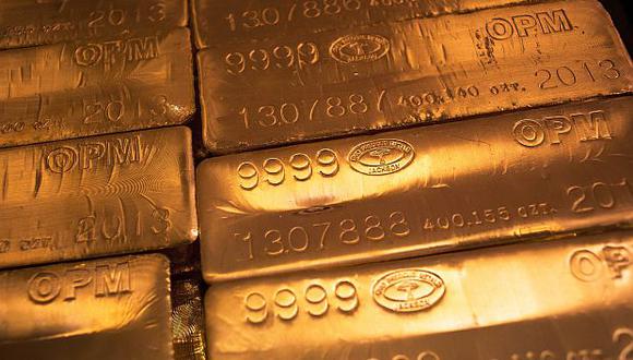 Los futuros del oro en Estados Unidos para entrega en agosto subían un 0.4% a US$ 1,427 por onza. (Foto: Reuters)