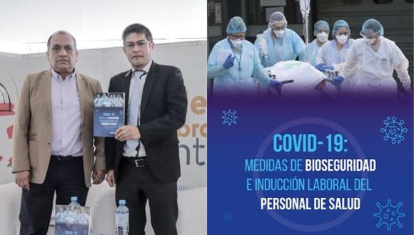 Libro sobre medidas de bioseguridad en personal de salud peruano se exhibirá en el Festival Internacional del Libro de Guadalajara. (Foto: Editorial Barreto)