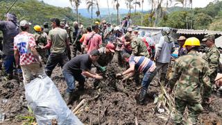 Tres niños mueren tras alud que sepultó una escuela en noroeste de Colombia 