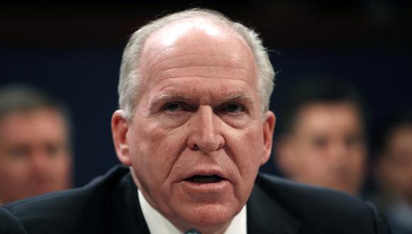 Ex jefe de la CIA John Brennan cree que Donald Trump se coludió con Rusia. (AP).