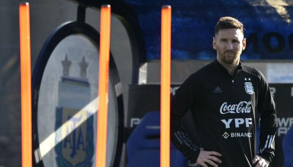 Messi sobre la Finalissima 2022: “Es una copa más y la queremos ganar” | Foto: AFP