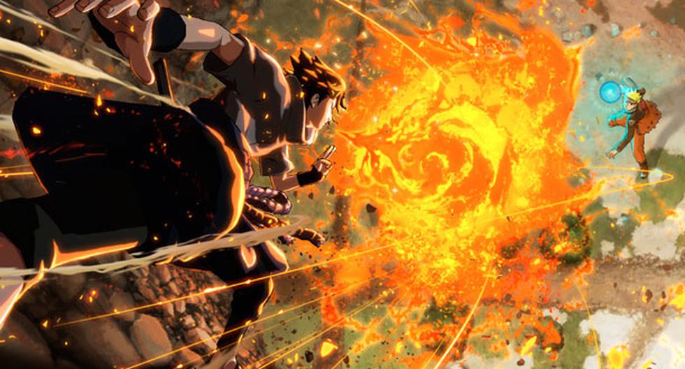 Imagen del enfrentamiento entre Naruto y Sasuke en Naruto Shippuden: Ultimate Ninja Storm 4. (Foto: Difusión)