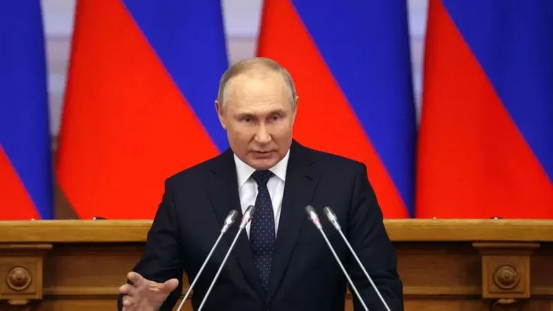 Russian President Vladimir Putin.  (GETTY IMAGES).