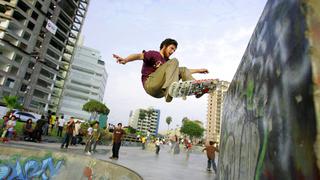 Skaters y su reino con vista al mar