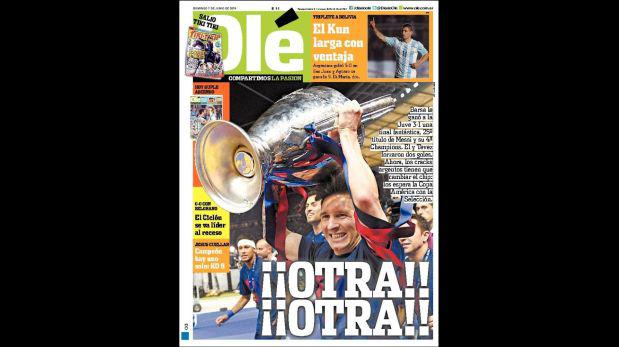 Barcelona: prensa mundial se rindió tras título de Champions - 6