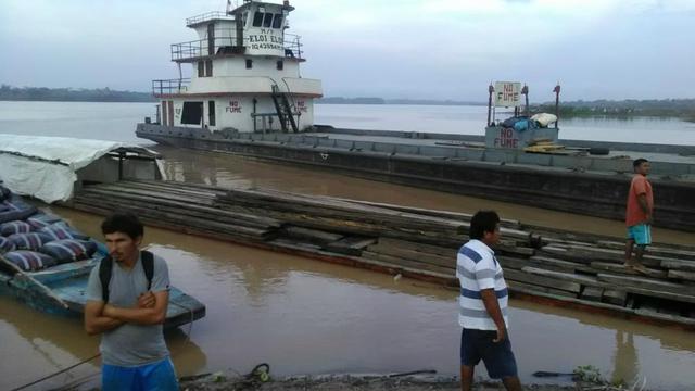 La Fiscalía Ambiental de Alto Amazonas decomisó en Yurimaguas cargamento de madera ilegal valorizado en más de S/45 mil (Foto:Ministerio público).