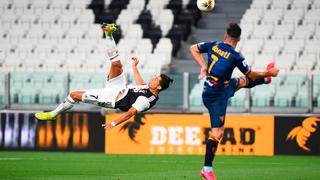 Juventus vs. Lecce: Cristiano Ronaldo intentó una ‘Chalaca’ y esto fue lo que sucedió | VIDEO