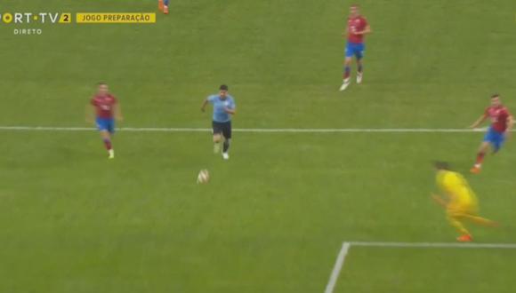 Uruguay vs. República Checa: mira el gol de Luis Suárez | VIDEO