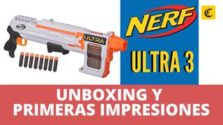 Así es la nueva lanzadora Ultra Three de Nerf | ANÁLISIS