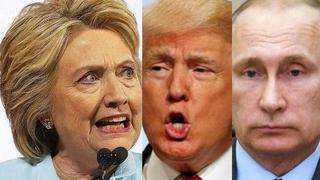 Clinton: Es "aterrador" que Trump prefiera a Putin y no a Obama