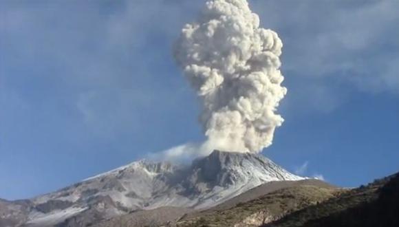 Volcán Ubinas: se espera ligero aumento de actividad eruptiva