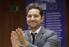 David Bisbal “defiende” los derechos de los niños en el Parlamento Europeo