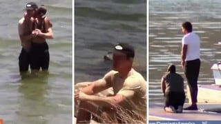 Naya Rivera: familia protagoniza tristes escenas frente al lago donde desapareció la actriz
