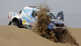 Se paralizó la octava etapa del Dakar 2013 por desborde de un río
