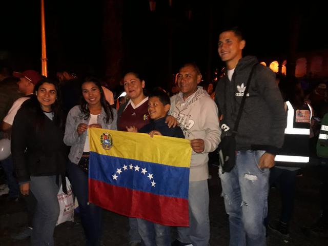 Así se vivió la concentración de venezolanos en el interior del país | FOTOS