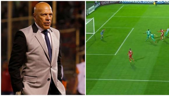 Royal Pari vs. La Equidad EN VIVO: Mosquera y su reacción al tanto de visita por Copa Sudamericana | VIDEO. (Foto: AFP - Captura de pantalla)
