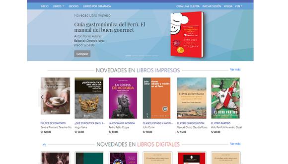 PeruBookstore, librería peruana pionera en la venta de ebooks.