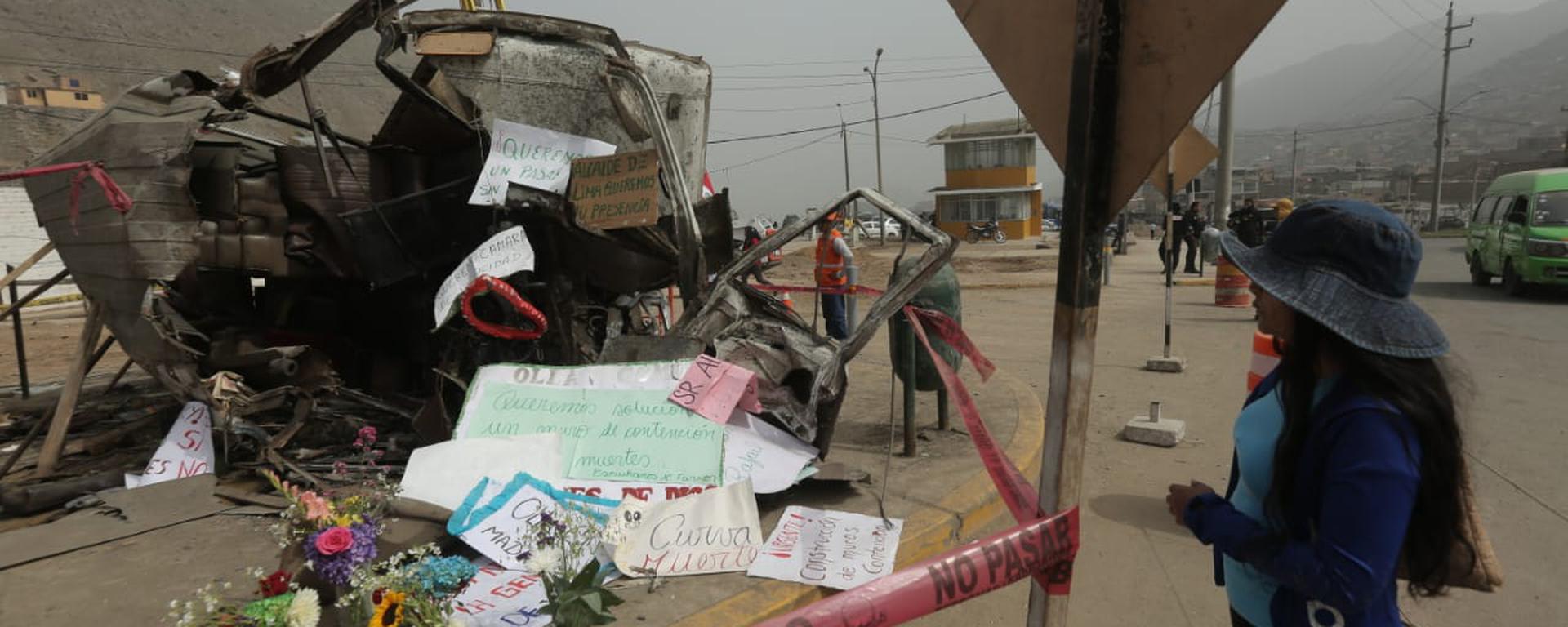 La curva mortal de Pasamayito: Municipalidad de Lima no cerró la vía pese a accidentes y advertencias por su peligroso estado | INFORME