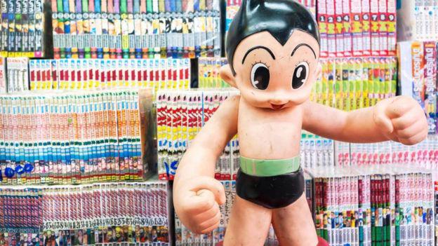 Este es Astro Boy, el personaje de manga mitad robot mitad humano que dio forma a la idea de los androides en la cultura japonesa. (Foto: Getty Images)