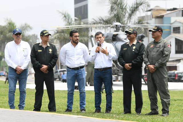 Esta tarde se inauguró el primer Centro de Operaciones Estratégicas en el distrito de La Molina.