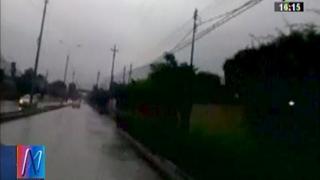 Lluvias de nuevo ponen en riesgo tránsito en Carretera Central