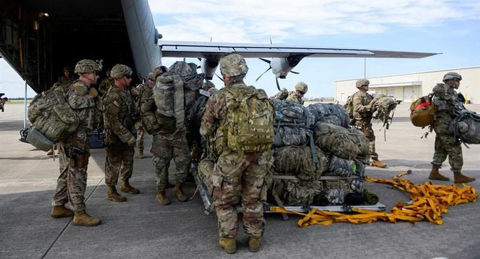 El Pentágono admitió que podrían enviar hasta 7 mil militares a algunos estados del sur, como Arizona, Texas y California. (Foto: EFE)