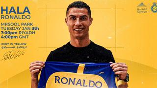 ¿Cuándo es la presentación de Cristiano Ronaldo en Al Nassr?