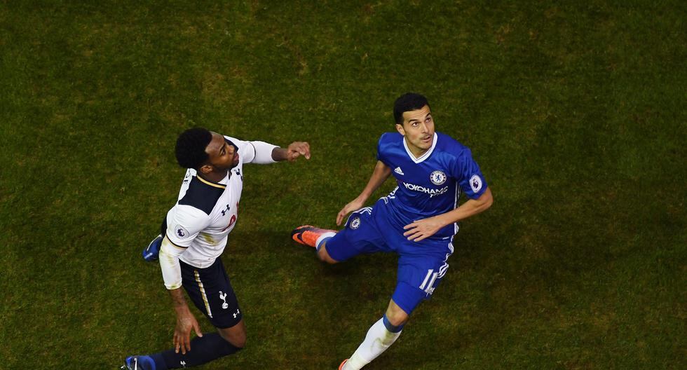 Chelsea vs Tottenham se vieron las caras en el White Hart Lane por la Premier League. (Foto: Getty Images)