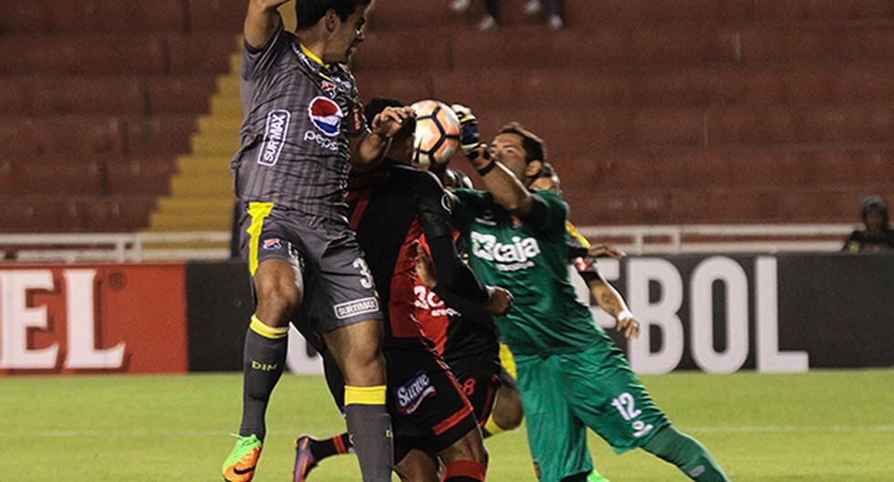 Melgar cayó ante Medellín en el Monumental de la UNSA por la cuarta fecha de la Copa Libertadores. (Foto: EFE)